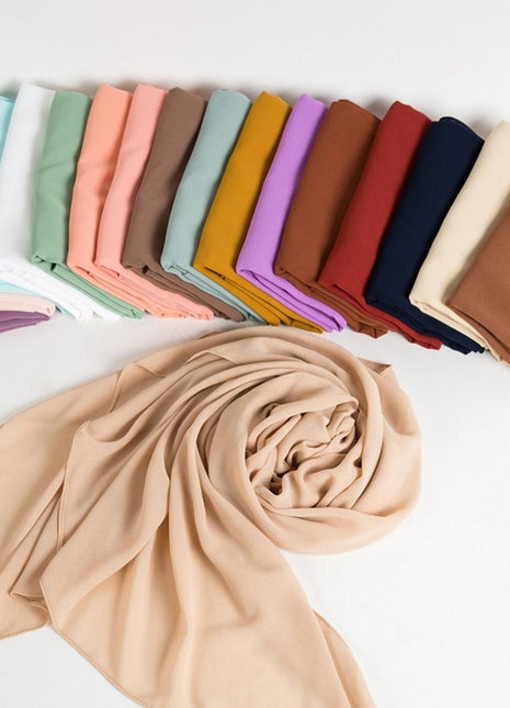 Chiffon Scarf 180*70 - Al Haya Store