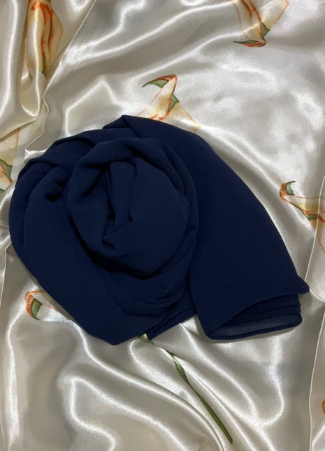 Chiffon Scarf Blue Shades - Al Haya Store