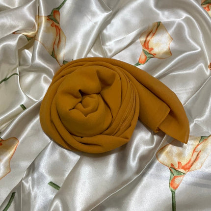 Chiffon Scarf Brown Shades - Al Haya Store