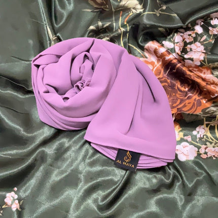 Chiffon Scarf Pink Shades - Al Haya Store