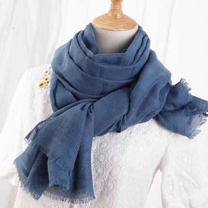 Cotton Linen Scarf - Al Haya Store
