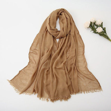 Cotton Viscose Scarf - Al Haya Store