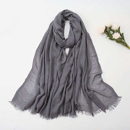 Cotton Viscose Scarf - Al Haya Store