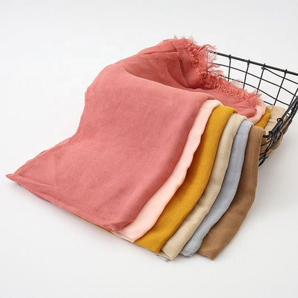Cotton Viscose Scarf - Al Haya Store