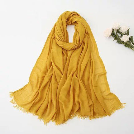 Cotton Viscose Scarf - Al Haya Store