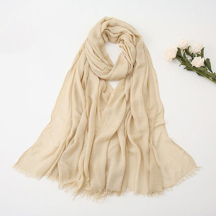 Cotton Viscose Scarf - Al Haya Store
