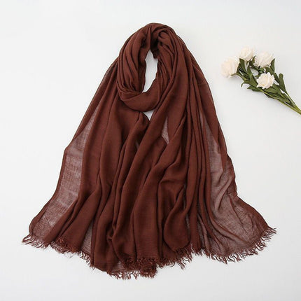 Cotton Viscose Scarf - Al Haya Store