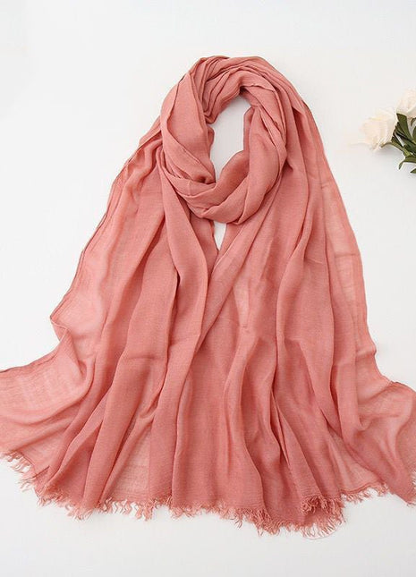 Cotton Viscose Scarf - Al Haya Store