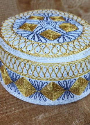 Embroidered Topi Size 55 - Al Haya Store