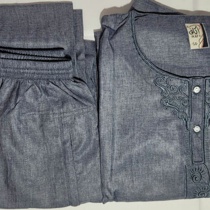 Ikaf Moroccan Full Sleeves with Trouser - Al Haya Store