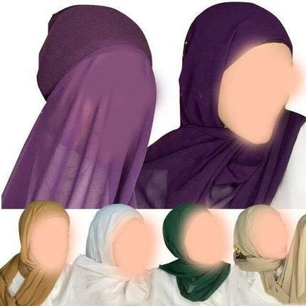 Instant Hijab Brown Shades - Al Haya Store