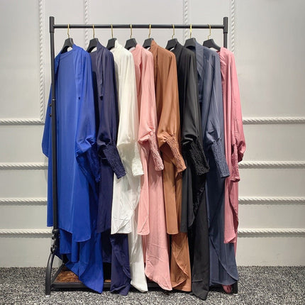 Khimar and Skirt with Ruffled Sleeves - Al Haya Store
