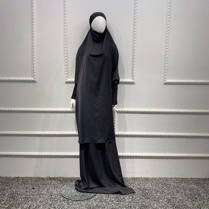 Khimar and Skirt with Ruffled Sleeves - Al Haya Store