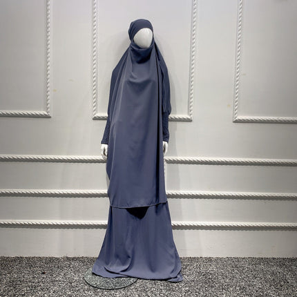 Khimar and Skirt with Ruffled Sleeves - Al Haya Store