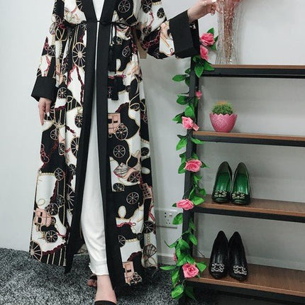 Kimono Black Design - Al Haya Store