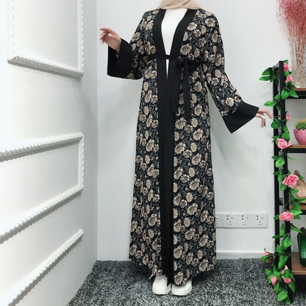 Kimono Printed Flowers - Al Haya Store