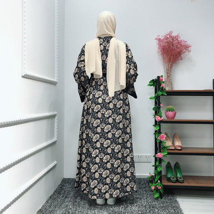 Kimono Printed Flowers - Al Haya Store