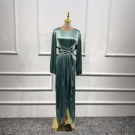 Light Satin Dress - Al Haya Store