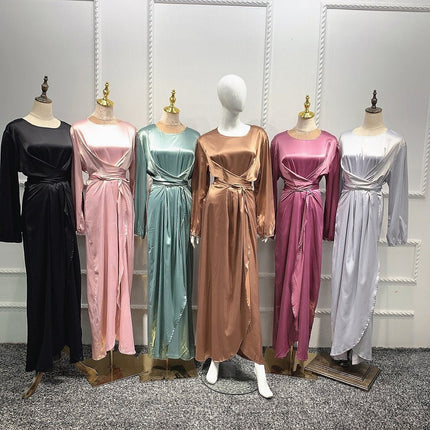 Light Satin Dress - Al Haya Store