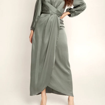 Light Satin Dress - Al Haya Store