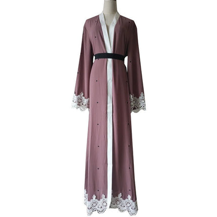 Maha Mauve Cardigan - Al Haya Store