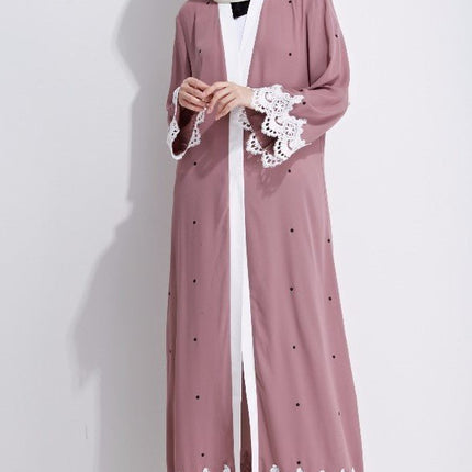 Maha Mauve Cardigan - Al Haya Store