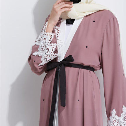 Maha Mauve Cardigan - Al Haya Store