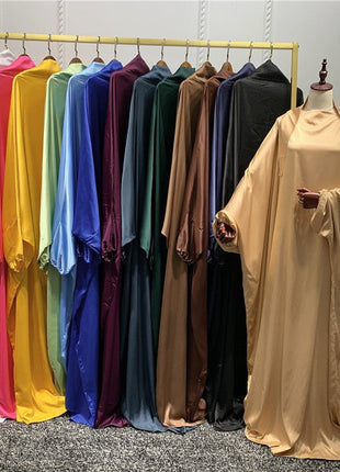 Overhead Jilbab with Elastic Sleeves - Al Haya Store