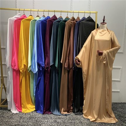 Overhead Jilbab with Elastic Sleeves - Al Haya Store