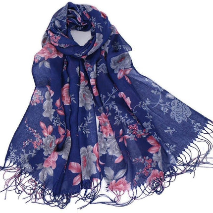 Pashmina Floral Scarf 1 - Al Haya Store