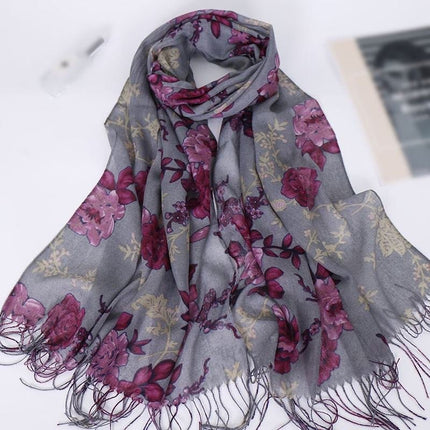 Pashmina Floral Scarf 1 - Al Haya Store