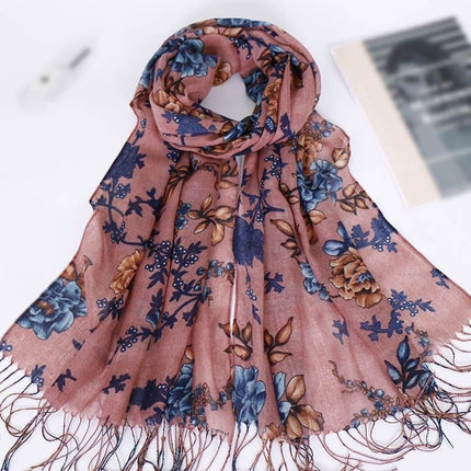 Pashmina Floral Scarf 1 - Al Haya Store