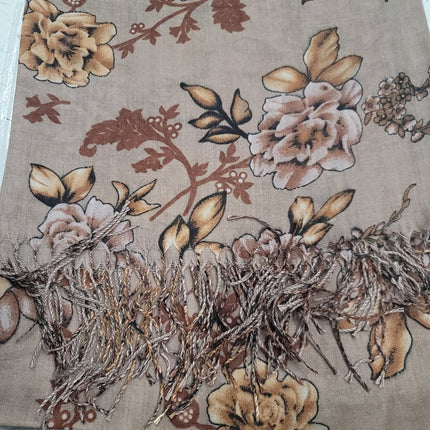 Pashmina Floral Scarf 1 - Al Haya Store