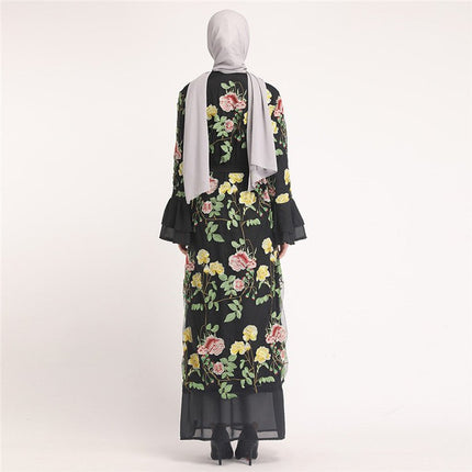 Zahra Embroidered Cardigan - Al Haya Store